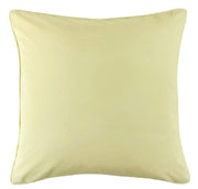 Atmacha Home & Living Cushion 56 x 56 Lge Slub Cream With Buttercuppiping And Buttercup Rev Cushion