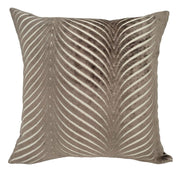 Atmacha Home & Living Cushion 56x56 cm / Assorted CUT VELVET FAN RADA  CHOC  56x56 cm