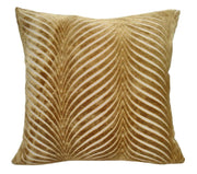 Atmacha Home & Living Cushion 56x56 cm / Assorted CUT VELVET FAN RADA  WHISKEY 56x56 cm