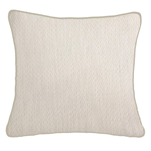 Atmacha Home & Living Cushion 56x56 cm / Assorted HERRINGBONE TEXTURED CUSHIONS NATURAL 56x56 cm