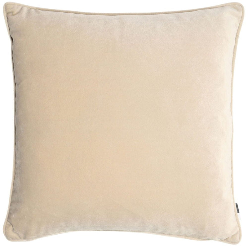 Atmacha Home & Living Cushion 56x56 cm / Assorted MATT POLY VELVET WITH PIPING CHAMPAGNE 56x56 cm