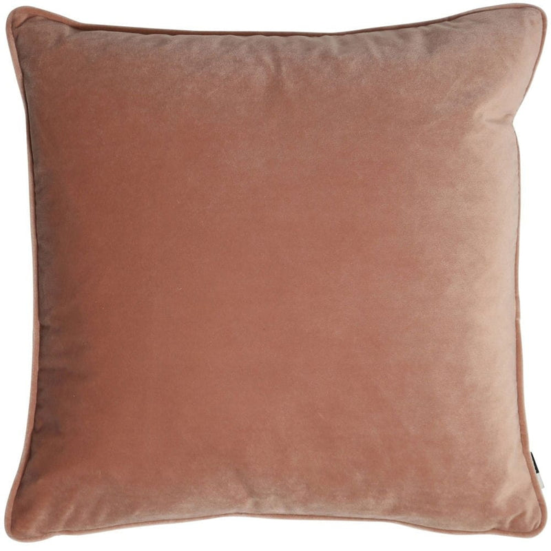 Atmacha Home & Living Cushion 56x56 cm / Assorted MATT POLY VELVET WITH PIPING PUTTY 56x56 cm