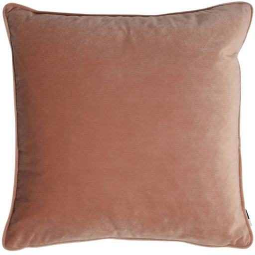 Atmacha Home & Living Cushion 56x56 cm / Assorted MATT POLY VELVET WITH PIPING PUTTY 56x56 cm