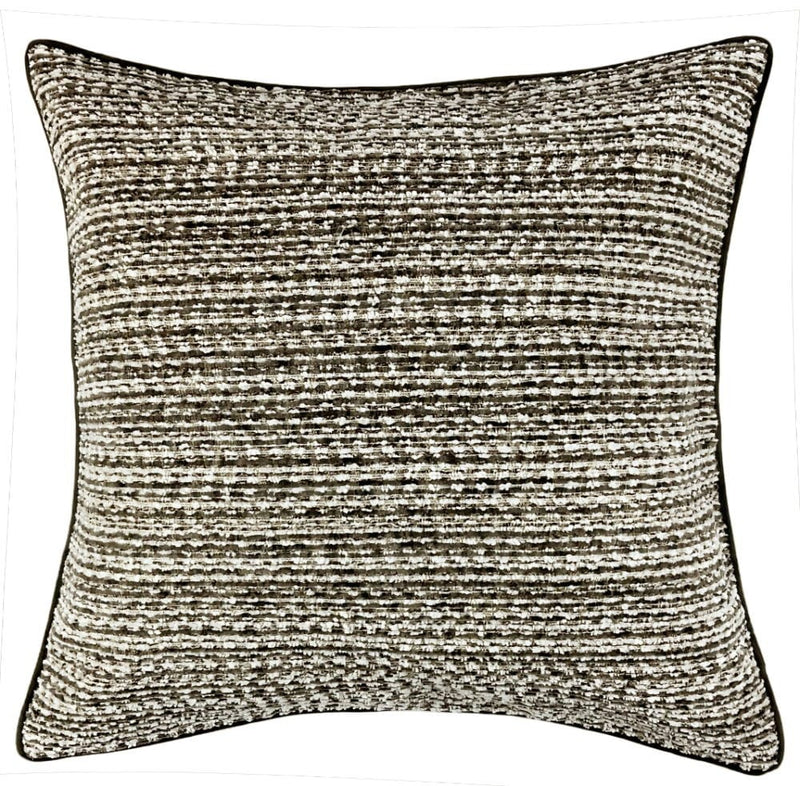 Atmacha Home & Living Cushion 56x56 cm / Assorted TEXTURED SLUB CUSHION CHOC 56x56 cm