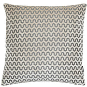 Atmacha Home & Living Cushion 56x56 cm / Cream CUT VELVET WAVE CREAM / 56x56 cm