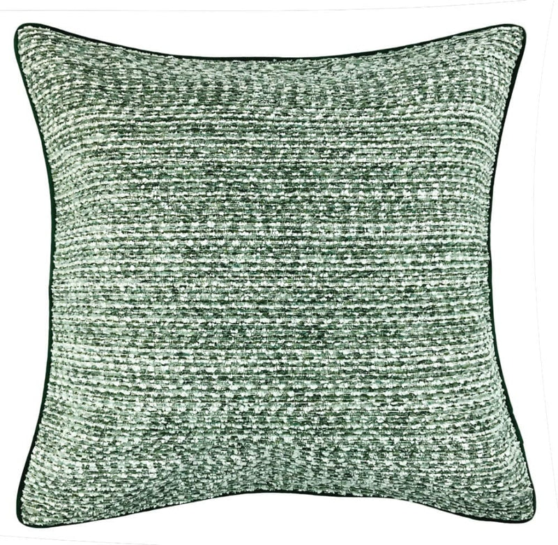 Atmacha Home & Living Cushion 56x56 cm / Green TEXTURED SLUB CUSHION GREEN / 56x56 cm