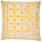 Atmacha Home & Living Cushion 56x56 cm / Mustard CUT VELVET SPIRAL MUSTARD / 56x56 cm