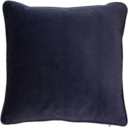 Atmacha Home & Living Cushion 56x56 cm / Navy POLY VELVET WITH PIPING  NAVY / 56x56 cm