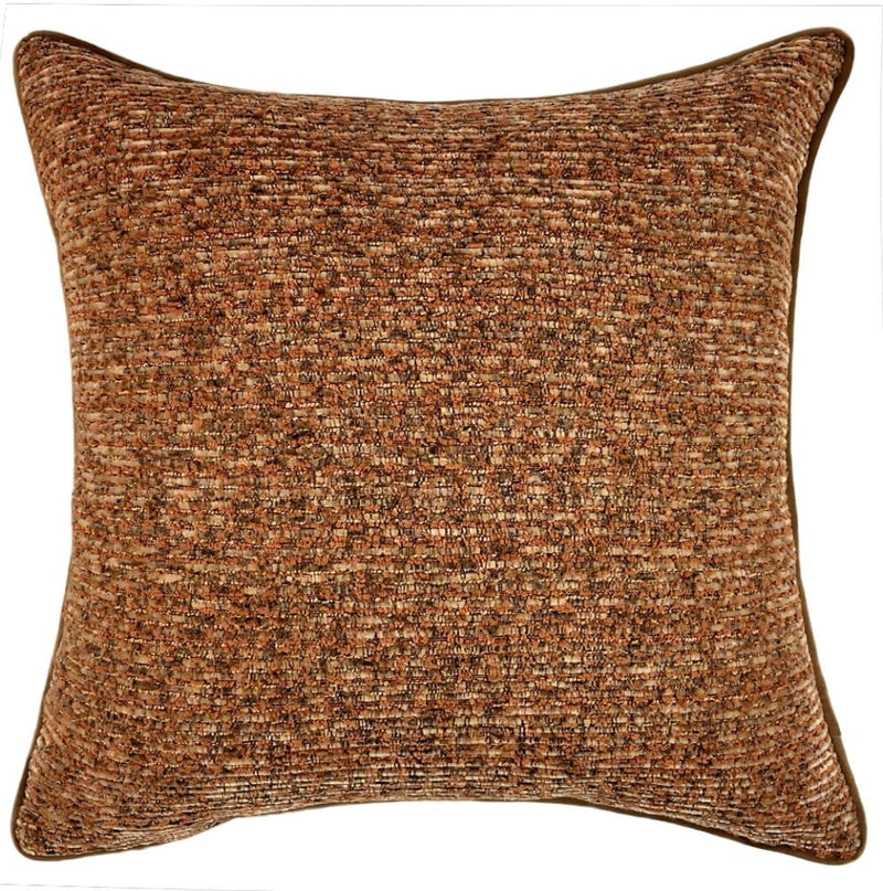 Atmacha Home & Living Cushion 56x56 cm / Orange TEXTURED SLUB CUSHION ORANGE / 56x56 cm