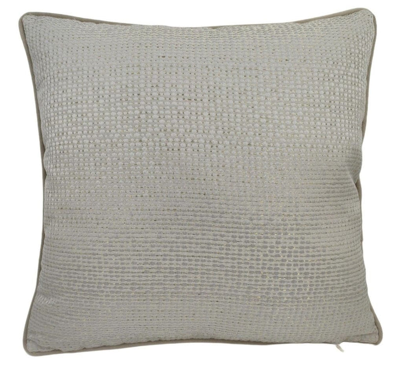 Atmacha Home & Living Cushion 56x56 cm / Taupe TAUPE SPARKLE LINEAR JAQ Taupe / 56x56 cm