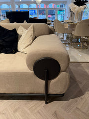 Atmacha Home & Living Outlet 2 Seater / Beige Ex Display Loft 2 Seater Sofa