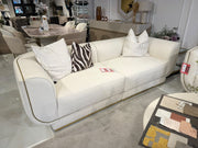 Atmacha Home & Living Outlet 3 Seater / Cream Ex Display Odette 3 Seater Sofa