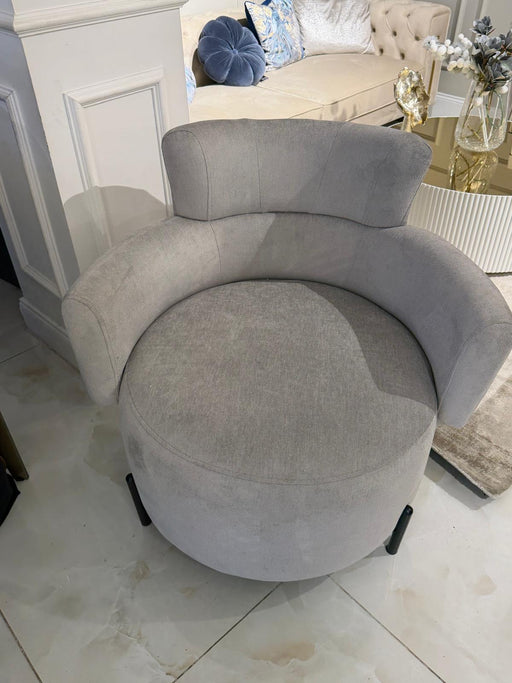 Atmacha Home & Living Outlet Armchair / Black Ex Display Loft Armchair Grey