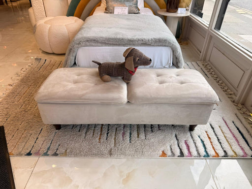 Atmacha Home & Living Outlet Cream EX-DISPLAY Cool Wool Cream Bench