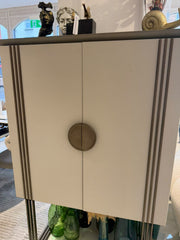 Atmacha Home & Living Outlet Cream Ex Display Mardin Bar Cabinet(Premium Range)