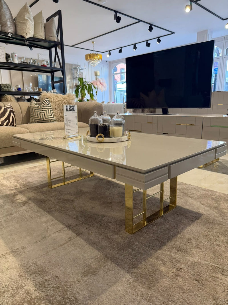 Atmacha Home & Living Outlet Grey Ex Display New Chelsea Coffee Table