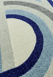 Atmacha Home & Living Rug 080x150 Nova Retro Blue Rug NV30 Modern Rug