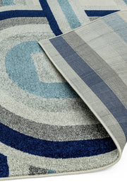 Atmacha Home & Living Rug 080x150 Nova Retro Blue Rug NV30 Modern Rug