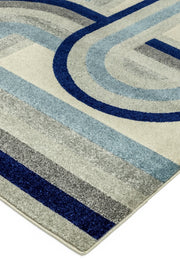 Atmacha Home & Living Rug 080x150 Nova Retro Blue Rug NV30 Modern Rug