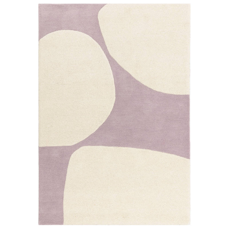 Atmacha Home & Living Rug 120X170 Canvas 02 Pebble - Purple - Modern Rug
