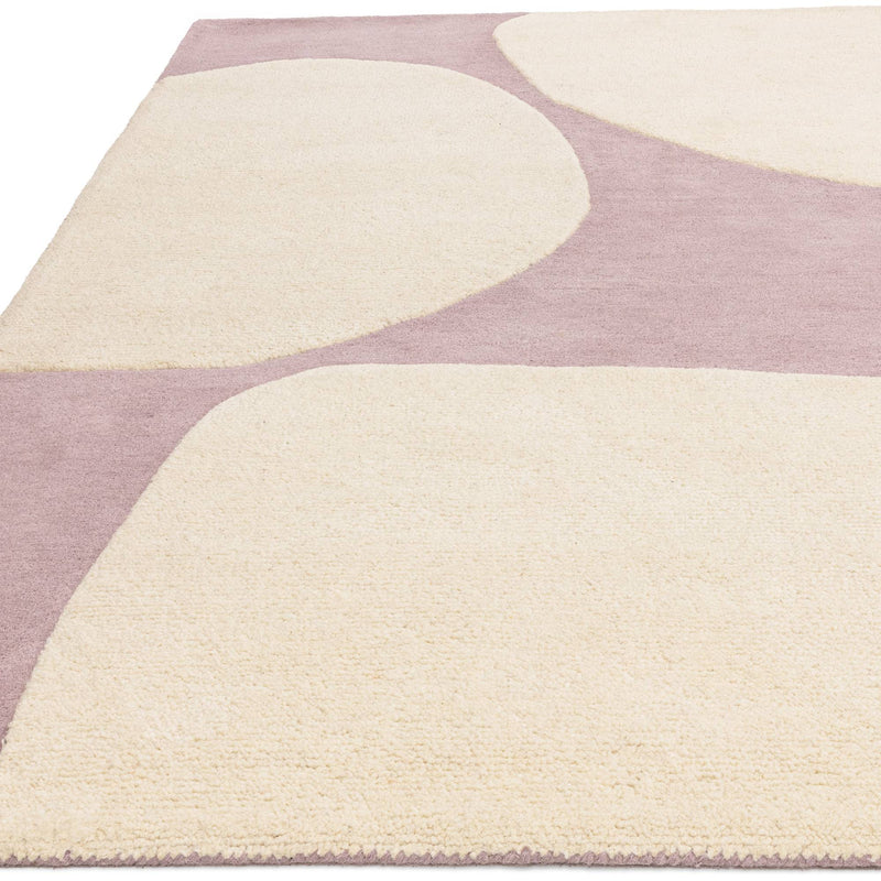 Atmacha Home & Living Rug 120X170 Canvas 02 Pebble - Purple - Modern Rug