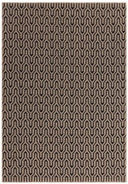 Atmacha Home & Living Rug 120x170 Global Black Lattice Flatweave Rug