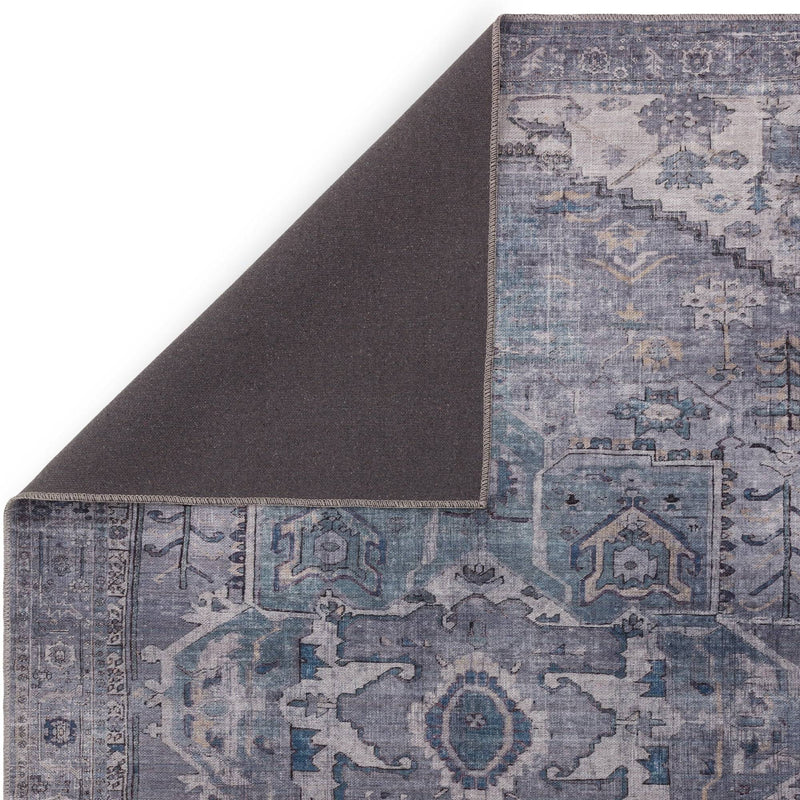 Atmacha Home & Living Rug 120X170 Kaya Noor KY03 - Grey/Silver - Classic Rug