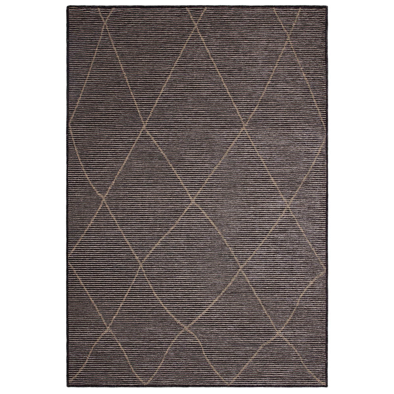 Atmacha Home & Living Rug 120X170 Mulberry Charcoal - Grey/Silver - Flatweave Rug
