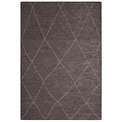 Atmacha Home & Living Rug 120X170 Mulberry Charcoal - Grey/Silver - Flatweave Rug