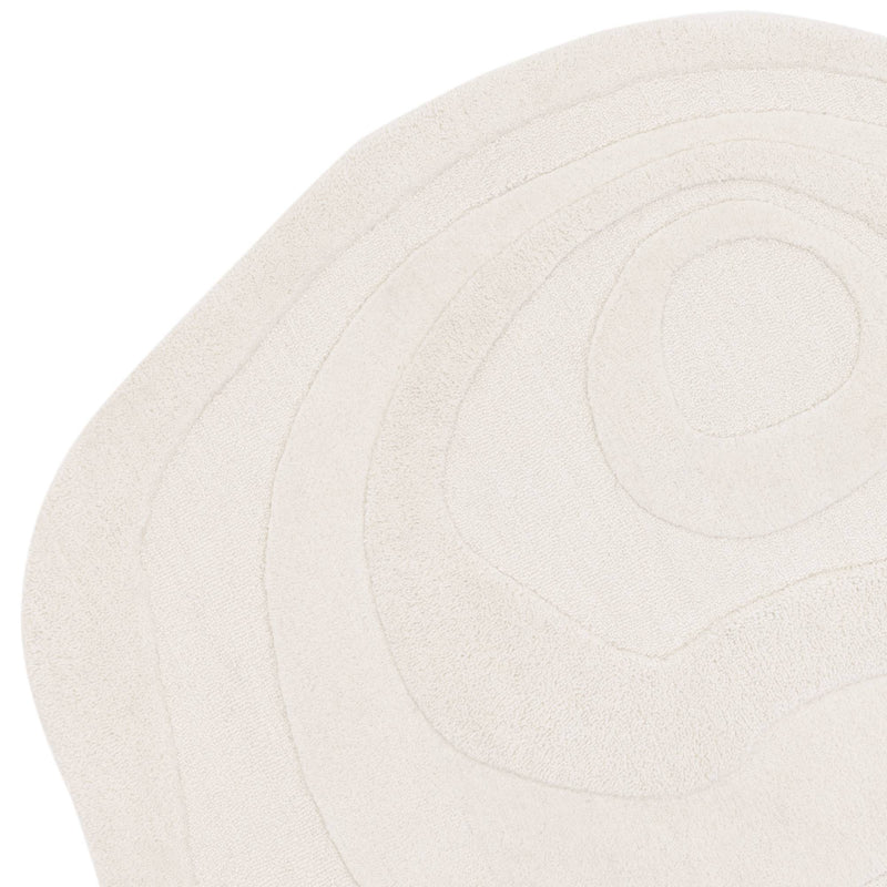 Atmacha Home & Living Rug 150X150 Olsen Surge - Cream/White - Boho Rug