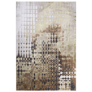 Atmacha Home & Living Rug 160X230 Aurora AU07 Diamond - Yellow/Gold - Abstract Rug