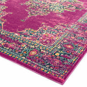 Atmacha Home & Living Rug 160X230 Colt CL04 Medallion Fuchsia - Multi - Modern Rug
