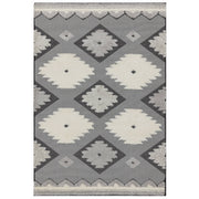 Atmacha Home & Living Rug 160X230 Monty MN01 Black/Cream Tribal - Monochrome - Modern Rug