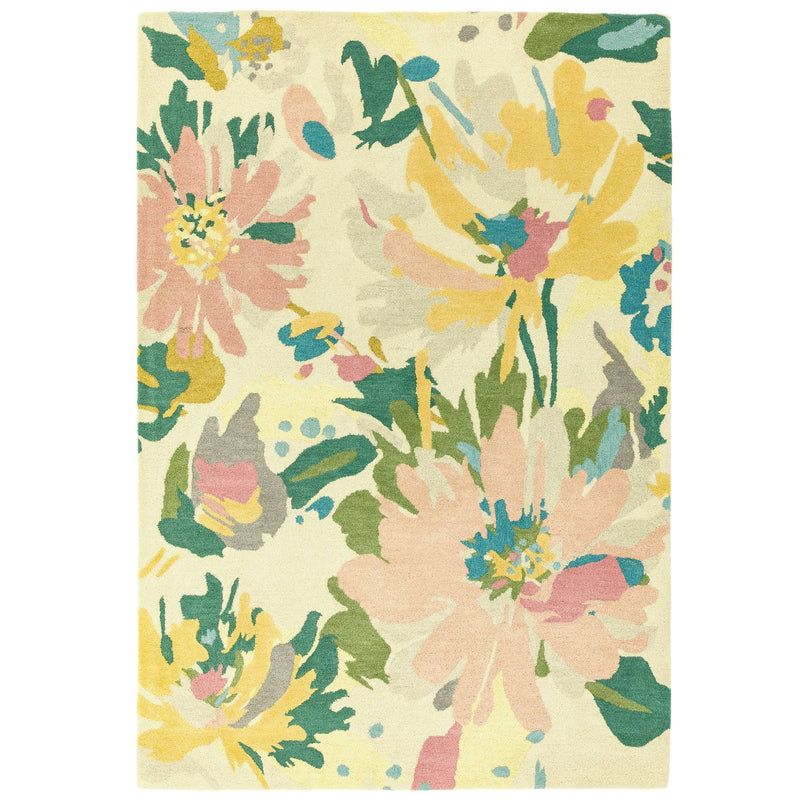 Atmacha Home & Living Rug 160X230 Reef RF10 Floral Pink Multi - Modern Rug