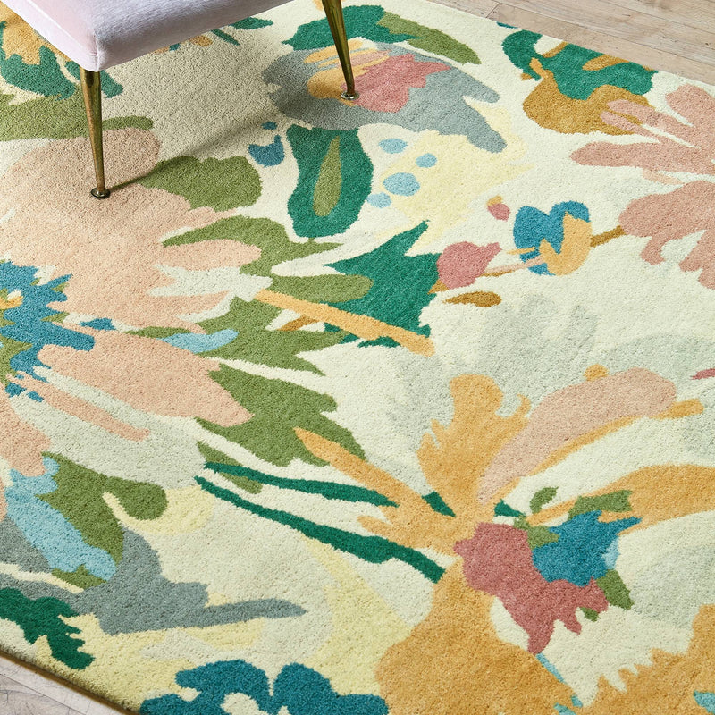 Atmacha Home & Living Rug 160X230 Reef RF10 Floral Pink Multi - Modern Rug