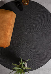 Atmacha Home & Living Rug 200x200 Nico Charcoal Modern Rug