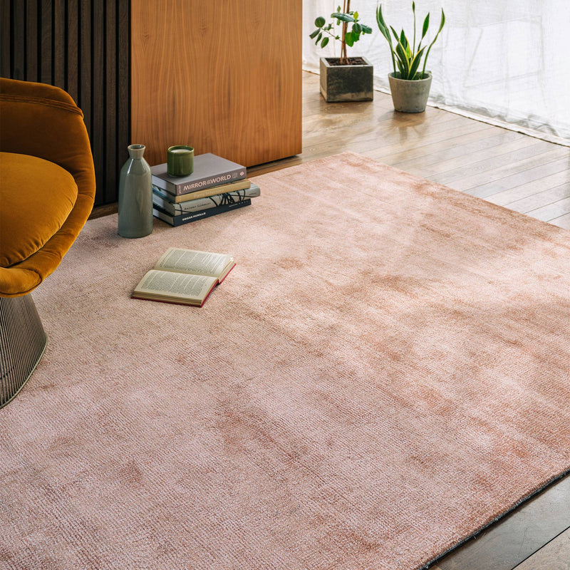 Atmacha Home & Living Rug 200X290 Aston Copper - Brown - Plain Rug