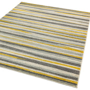 Atmacha Home & Living Rug 200X290 Colt CL10 Stripe Mustard - Multi - Modern Rug