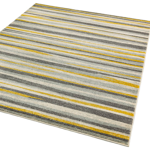 Atmacha Home & Living Rug 200X290 Colt CL10 Stripe Mustard - Multi - Modern Rug