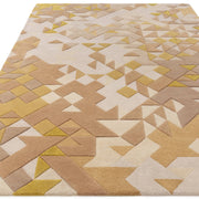 Atmacha Home & Living Rug 200X290 Enigma Gold Multi - Yellow/Gold - Modern Rug