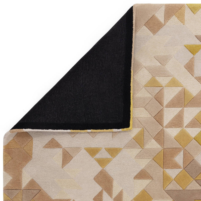 Atmacha Home & Living Rug 200X290 Enigma Gold Multi - Yellow/Gold - Modern Rug