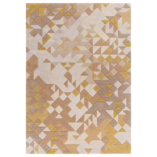 Atmacha Home & Living Rug 200X290 Enigma Gold Multi - Yellow/Gold - Modern Rug