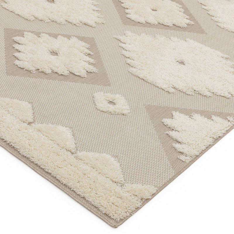 Atmacha Home & Living Rug 200X290 Monty MN02 Natural/Cream Tribal - Beige/Natural - Modern Rug