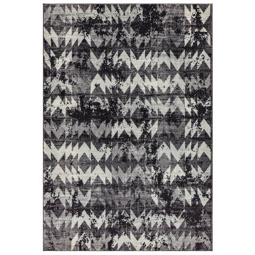 Atmacha Home & Living Rug 200X290 Nova NV28 Chevron Black - Modern Rug