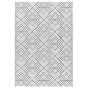Atmacha Home & Living Rug 200X290 Patio PAT16 Deco Ivory - Monochrome - Flatweave Rug