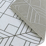 Atmacha Home & Living Rug 200X290 Patio PAT16 Deco Ivory - Monochrome - Flatweave Rug