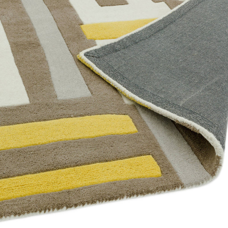 Atmacha Home & Living Rug 200X300 Matrix MAX17 Code Yellow - Multi - Modern Rug