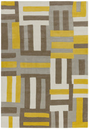 Atmacha Home & Living Rug 200X300 Matrix MAX17 Code Yellow - Multi - Modern Rug