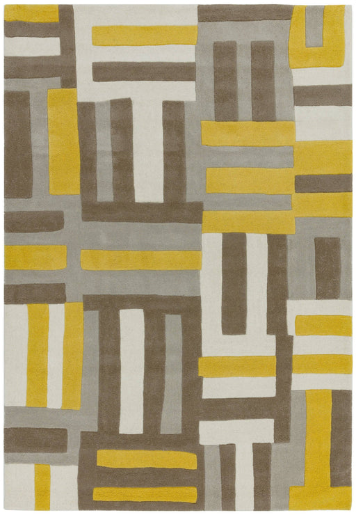 Atmacha Home & Living Rug 200X300 Matrix MAX17 Code Yellow - Multi - Modern Rug