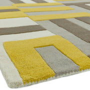 Atmacha Home & Living Rug 200X300 Matrix MAX17 Code Yellow - Multi - Modern Rug